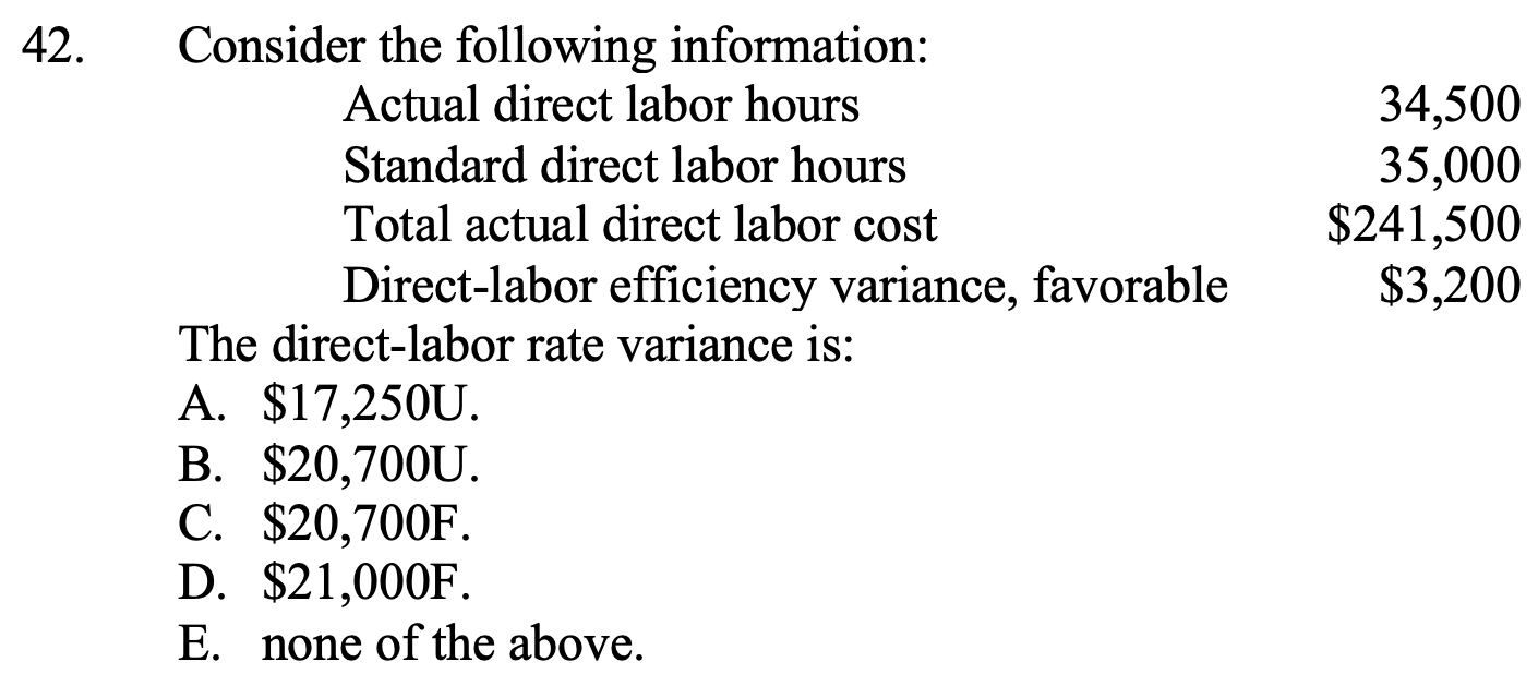 Solved 38 Calculate The Direct Labor Cost Of AMMANUEL Inc Chegg
