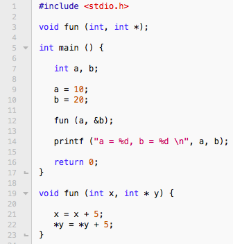 Solved What gets printed by line 14 in the given code? | Chegg.com