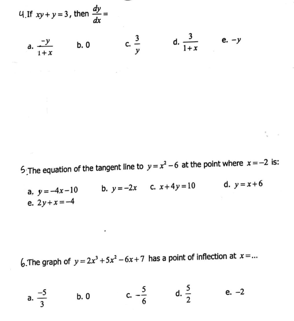 solved-4-if-xy-y-3-then-dx-3-d-e-y-1-x-b-o-a-chegg