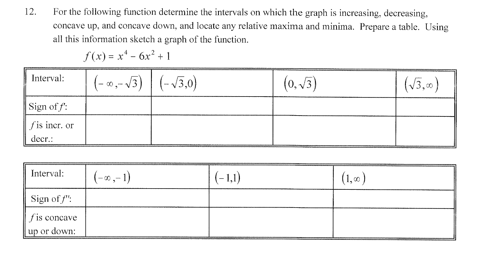 solved-2-for-the-following-function-determine-the-intervals-chegg