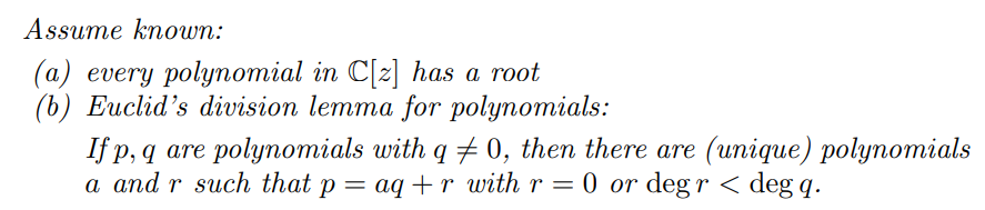 Solved Please prove statement 1.5. Do not prove anything | Chegg.com