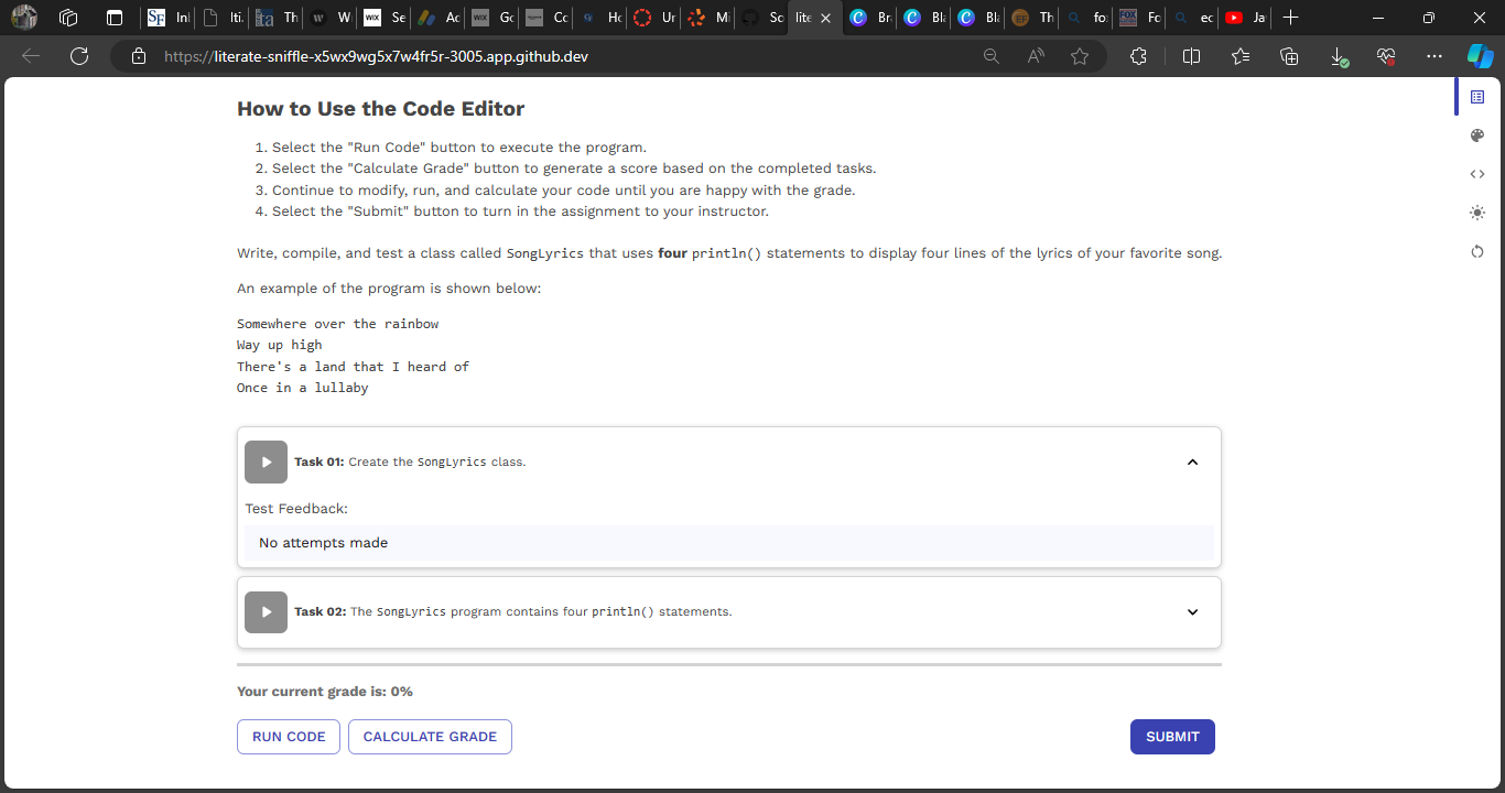 Solved How to Use the Code EditorSelect the 