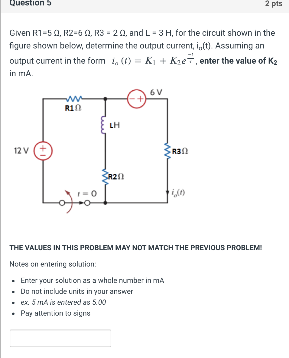 Solved Question 5 2 pts = Given R1=5 N, R2=6 , R3 = 20, and | Chegg.com