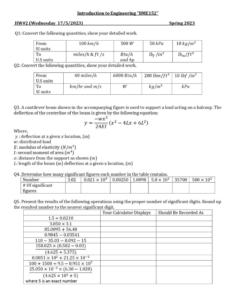 Introduction To Engineering 