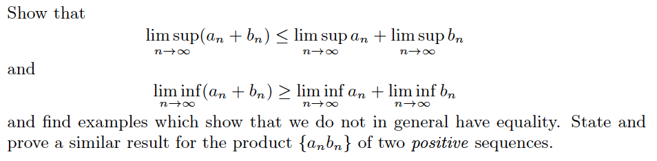 Classical Analysis Math Solved This is for a classical analysis course. Please | Chegg.com