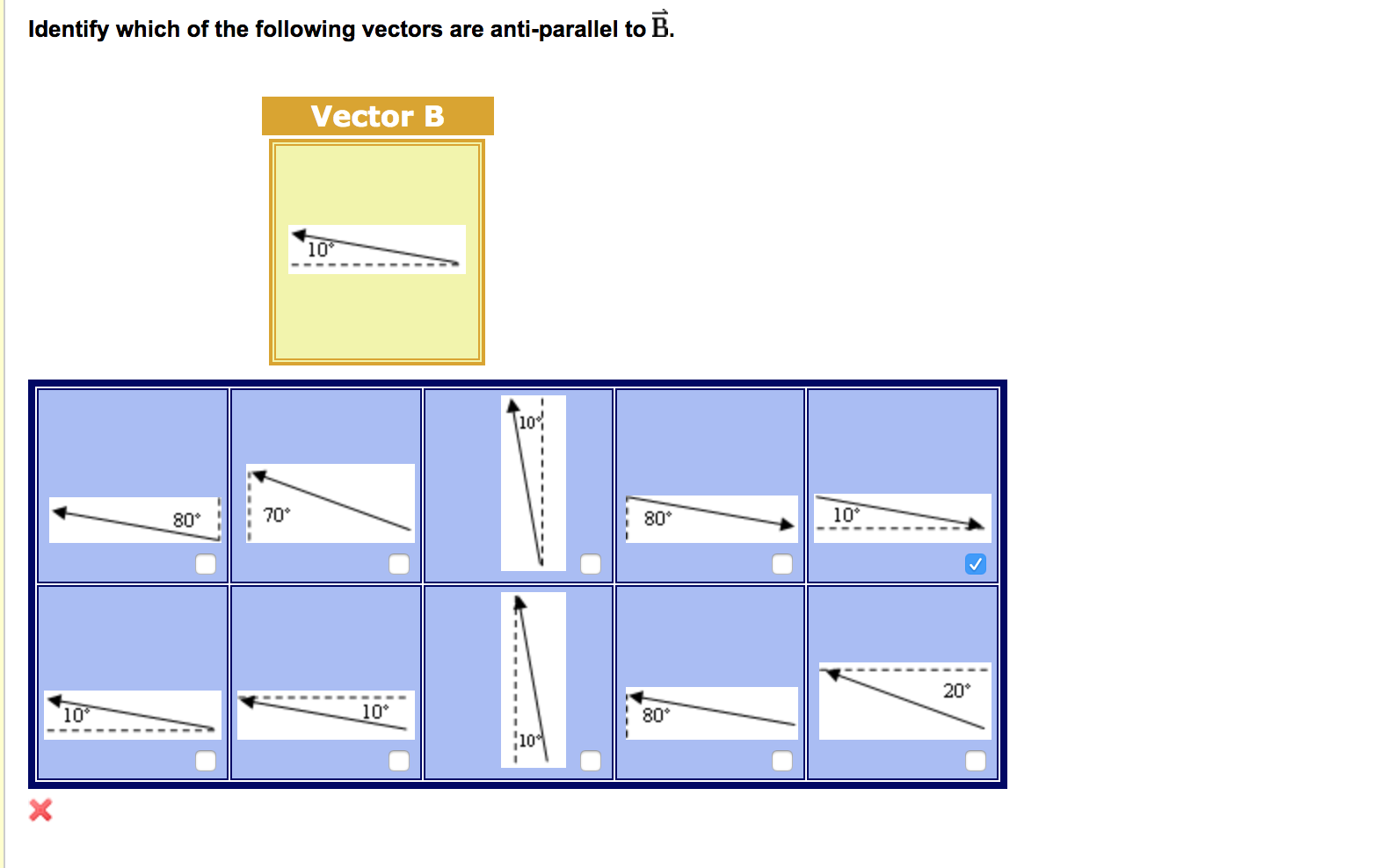 Solved Identify which of the following vectors are parallel | Chegg.com
