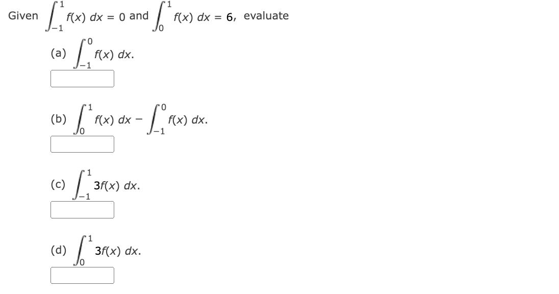 Solved Given ∫38f(x)dx=8 and ∫38g(x)dx=−3, evaluate the