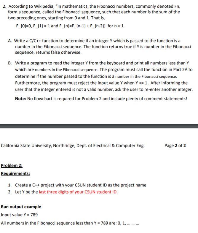 Solved 2. According to Wikipedia, "In mathematics, the | Chegg.com