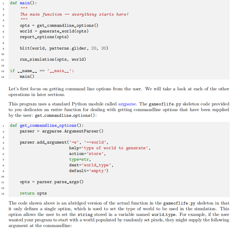 Solved Paython task:(Python only) In this assignment you | Chegg.com