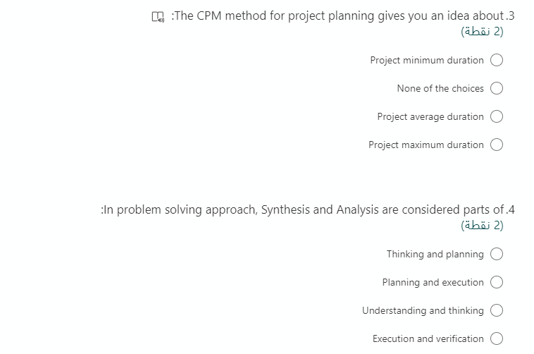 Solved In The CPM method for project planning gives you an | Chegg.com