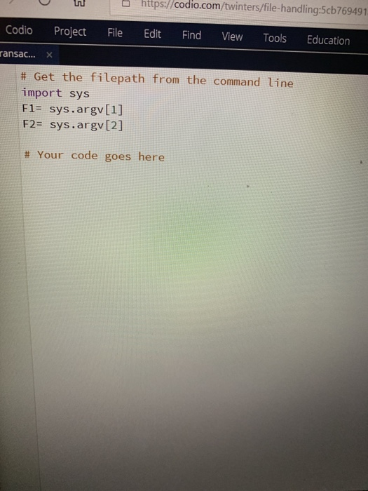 Solved: Python 3https://codio.com/twinters/file-handling:5