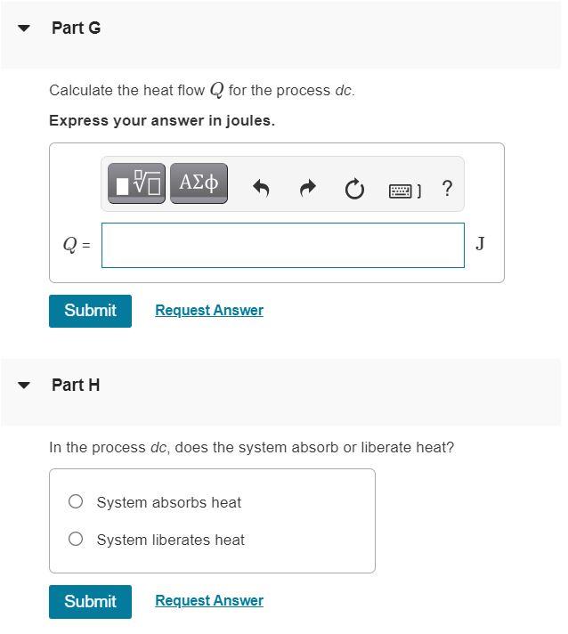 Solved Part A A thermodynamic system is taken from state a | Chegg.com