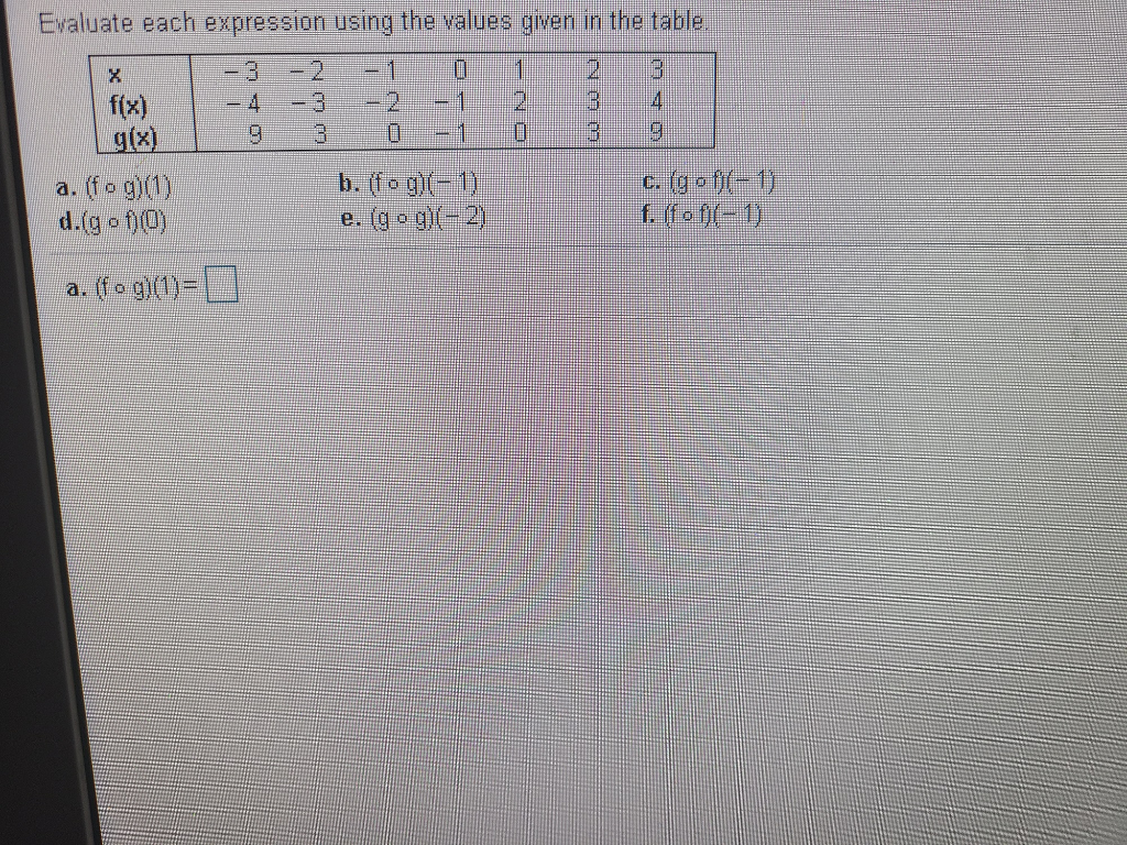 Solved Evaluate each expression using the values given in | Chegg.com