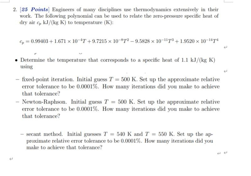 Solved Please help me with this question by using matlab to | Chegg.com