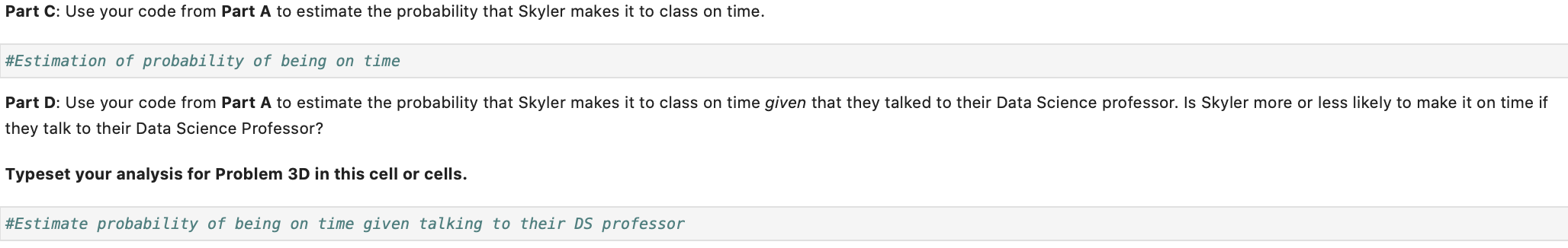 Please write all code in Python 3. Thanks! Each | Chegg.com