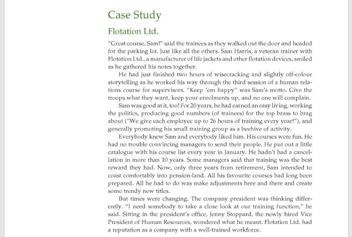 Solved read the case study and answer the questions below | Chegg.com