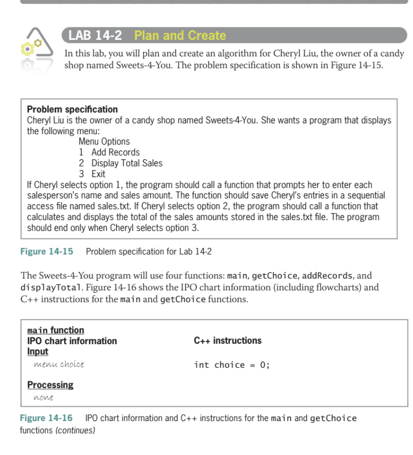 Solved In this lab, you will plan and create an algorithm | Chegg.com