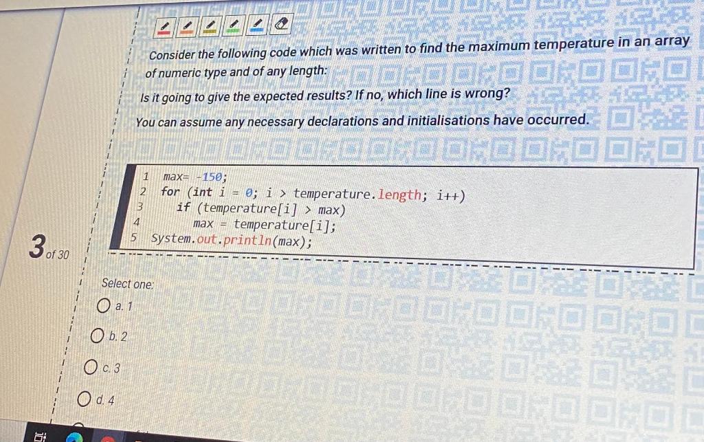Solved Select one: a. q b. 2 c. 3 d. 4 e. none of them f. | Chegg.com