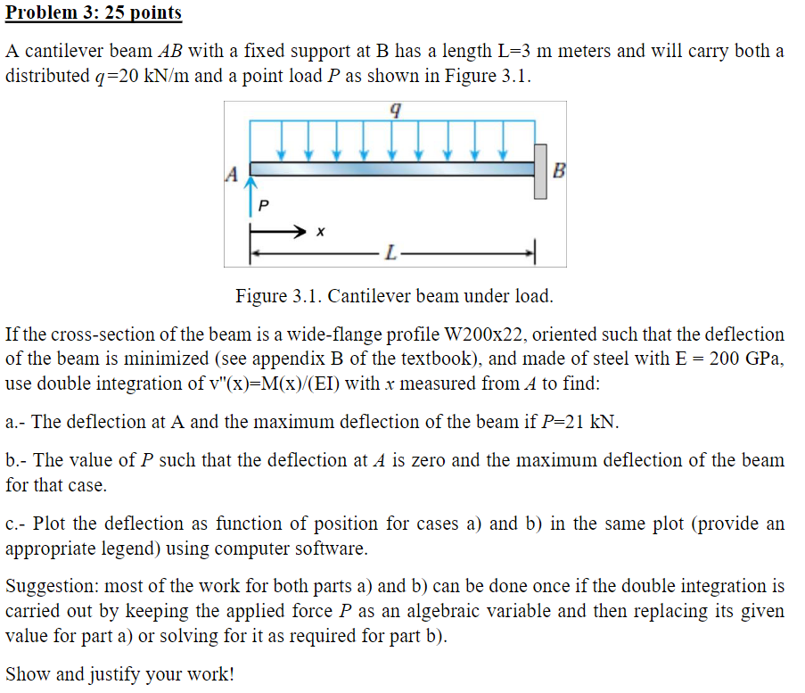 Solved Please Use MATLAB Problem 3: 25 Points A | Chegg.com