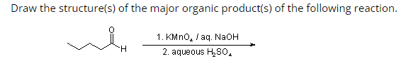 Solved Draw the structure(s) of the major organic product(s) | Chegg.com