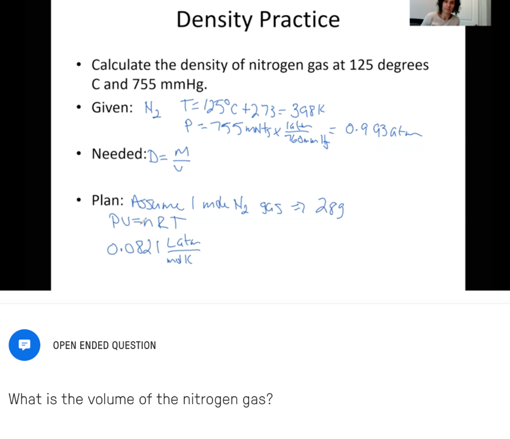 Solved Density Practice . • Calculate the density of