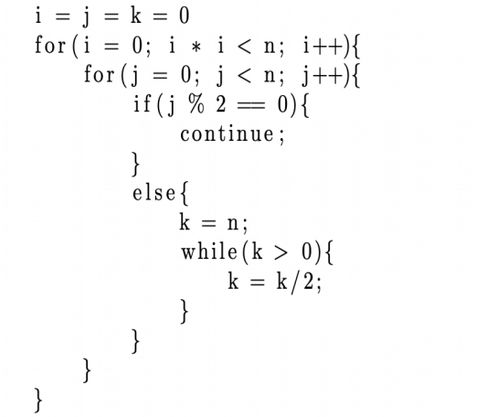 Solved for (j = i = j = k = 0 for (i = 0; i * i