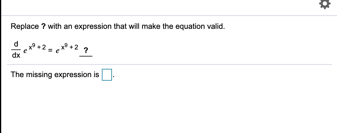 Solved Replace ? with an expression that will make the | Chegg.com