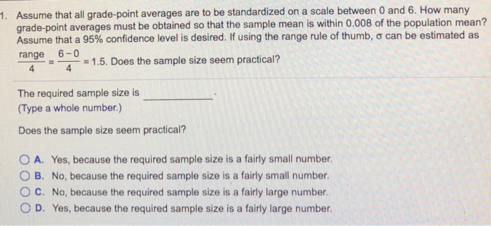 solved-assume-that-all-grade-point-averages-are-to-be-chegg