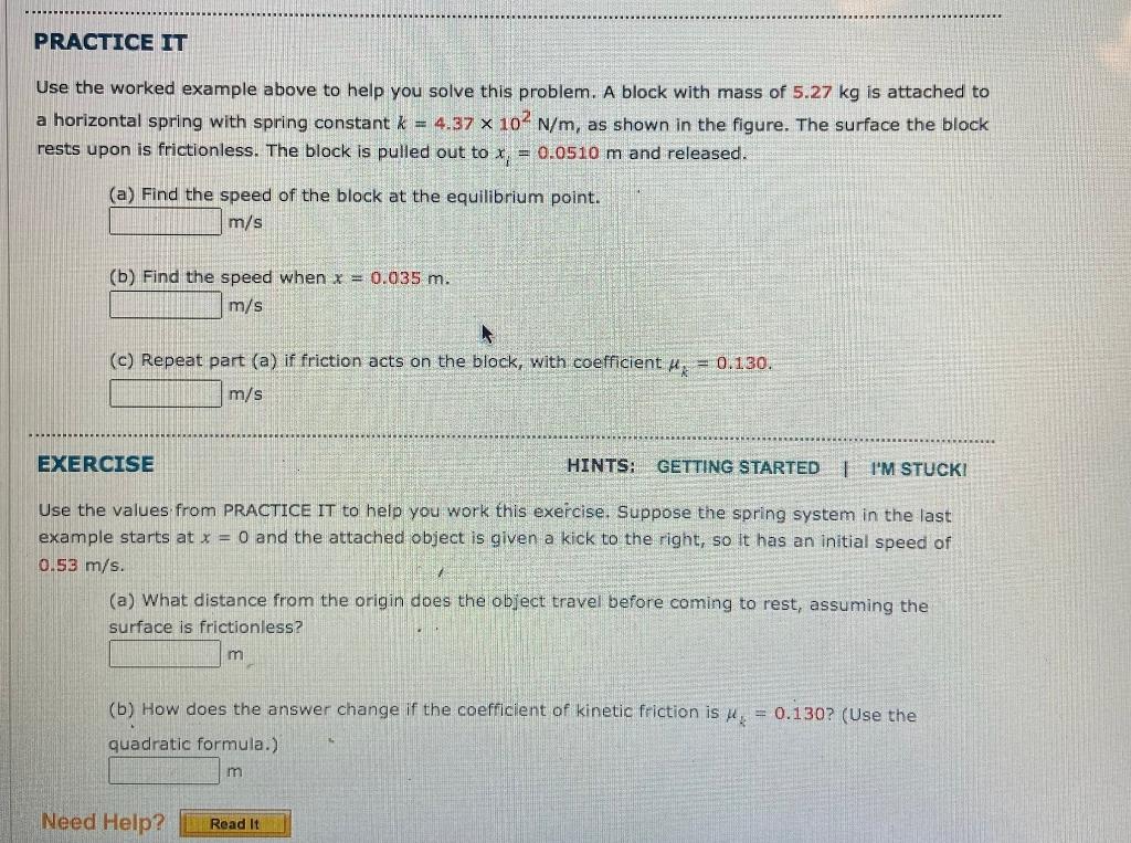 Solved PRACTICE IT Use the worked example above to help you | Chegg.com