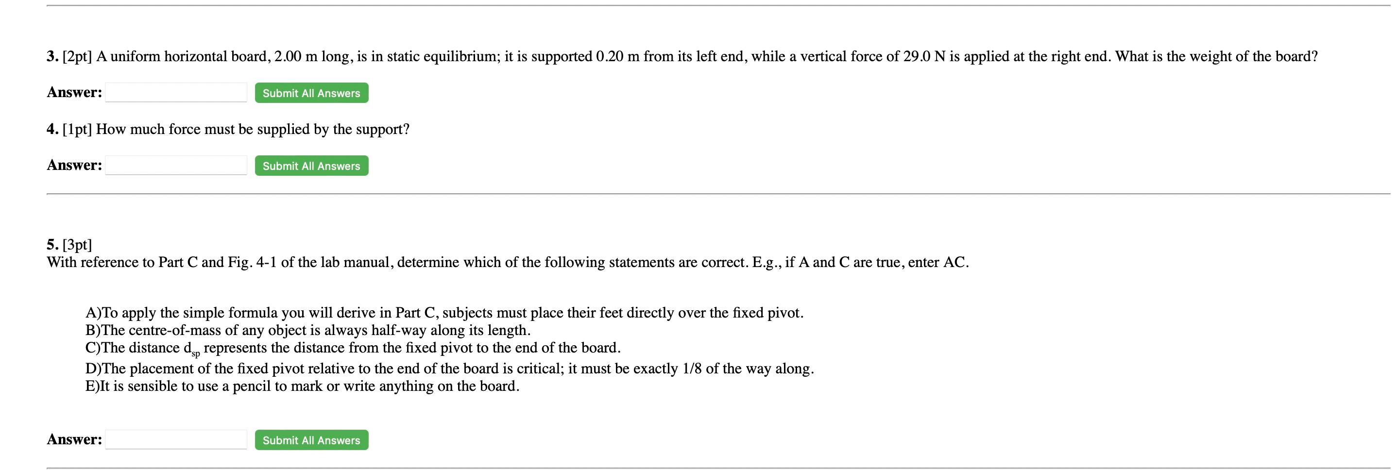 Solved I need help with questions 3, 4 and 5. Any help with | Chegg.com
