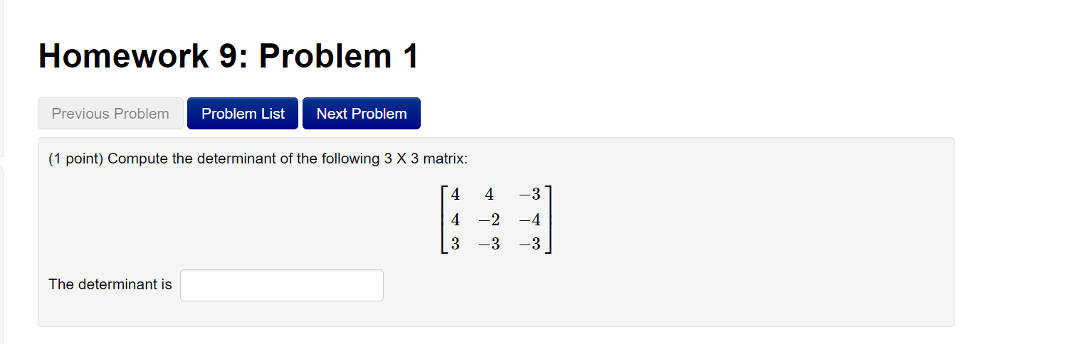 Solved Homework 9: Problem 1 Previous Problem Problem List | Chegg.com