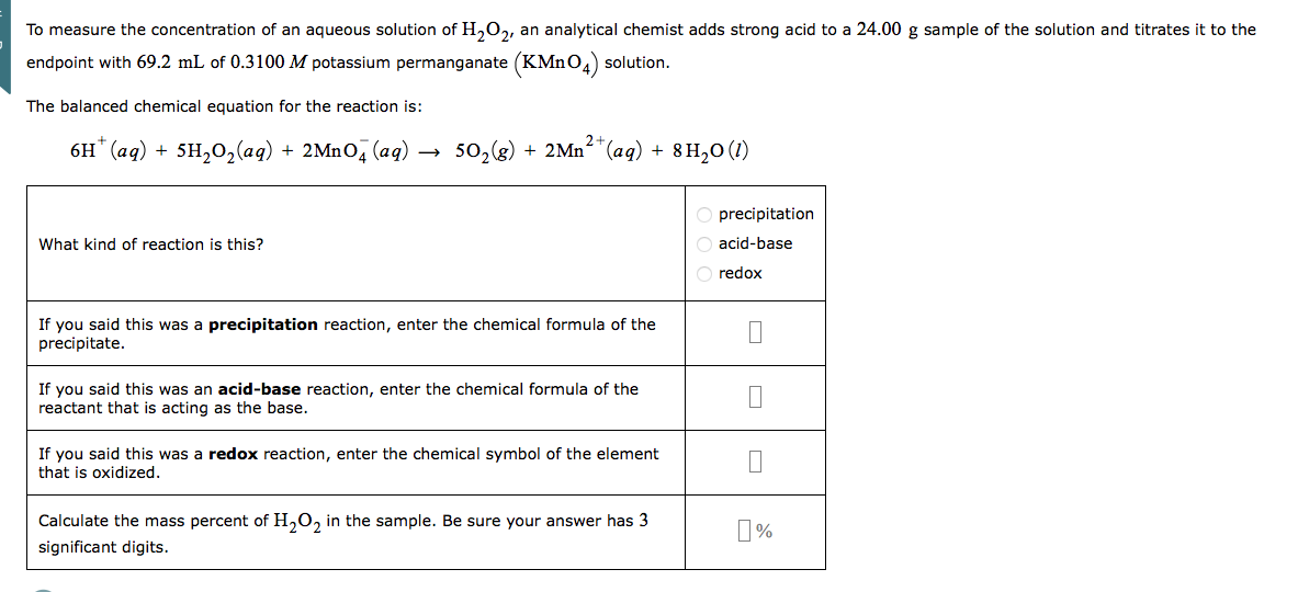 Solved To measure the concentration of an aqueous solution | Chegg.com