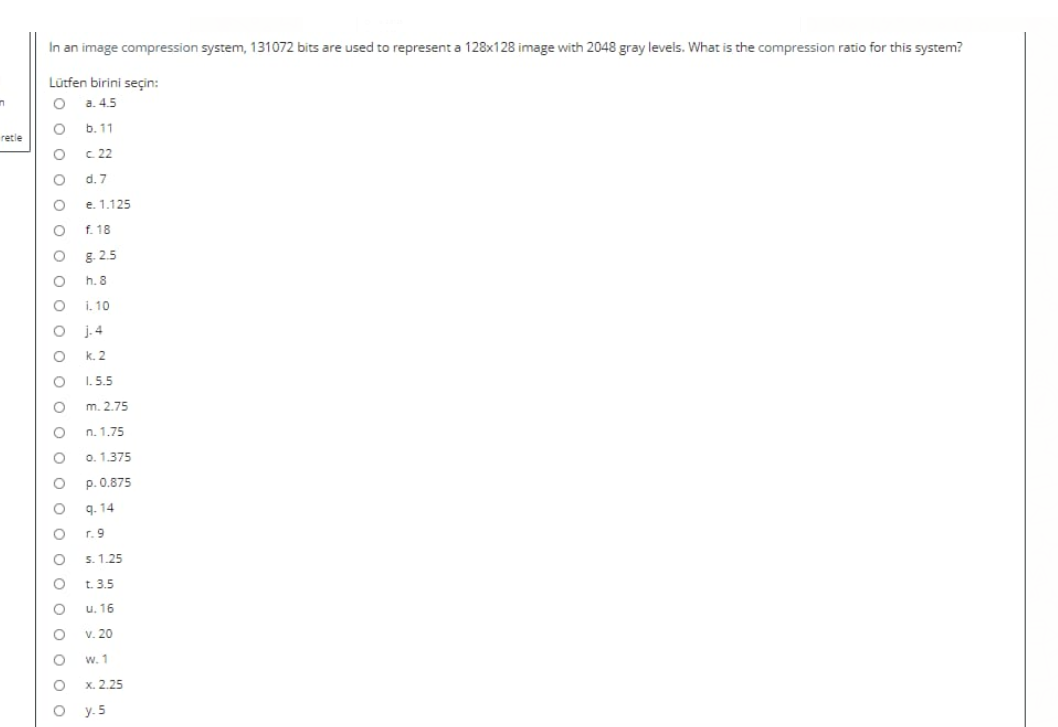 In An Image Compression System Bits Are Used Chegg Com