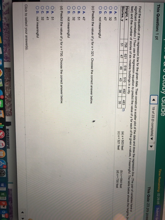 Solved data. Then construct a scatter plot of the data and | Chegg.com