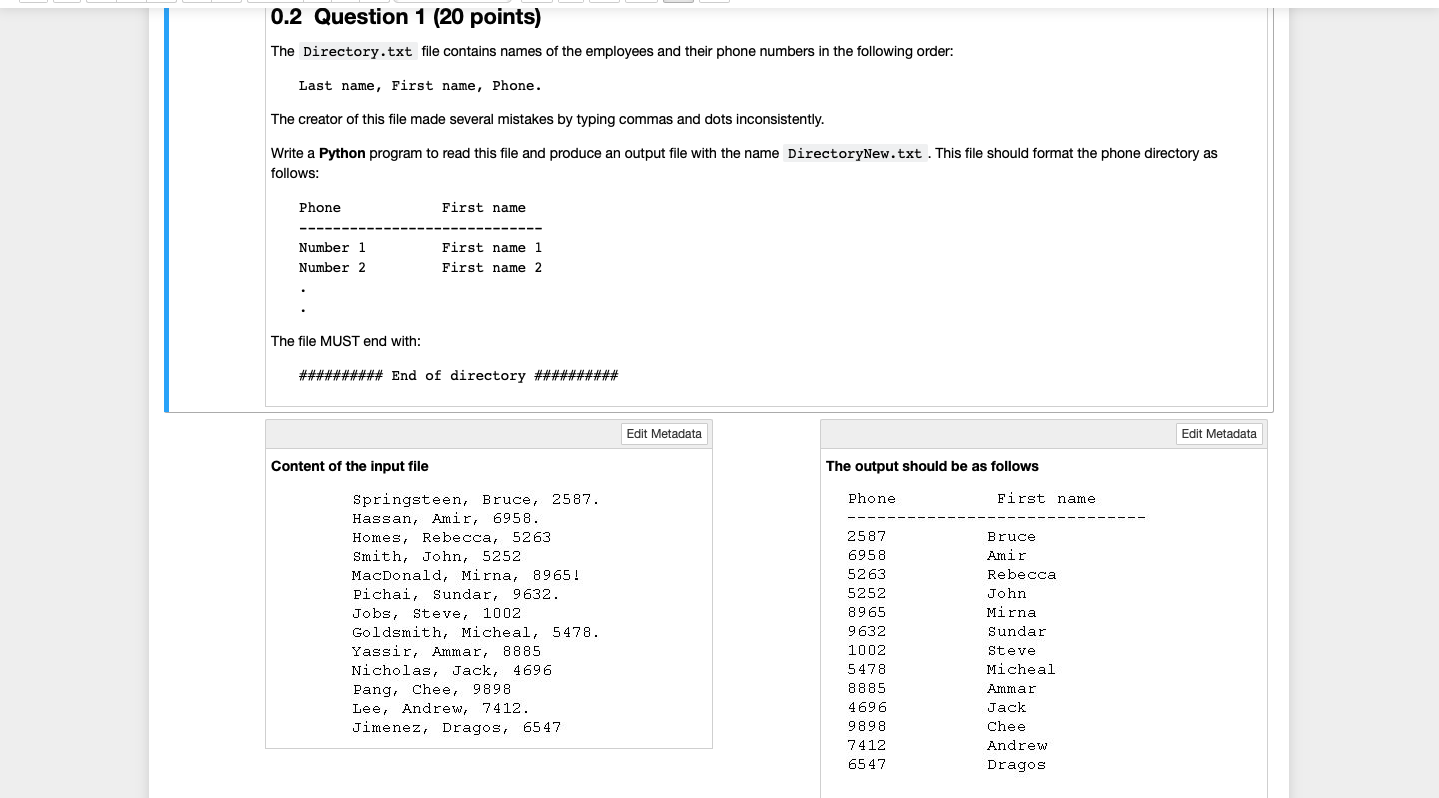 Solved Note: 1- Write Meaningful Comments 2- Use Variable | Chegg.Com