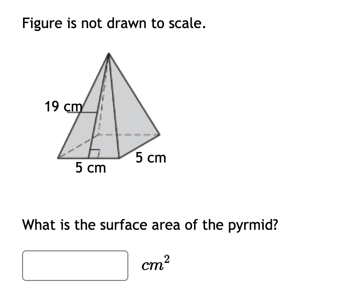 Solved Figure is not drawn to scale. What is the surface | Chegg.com