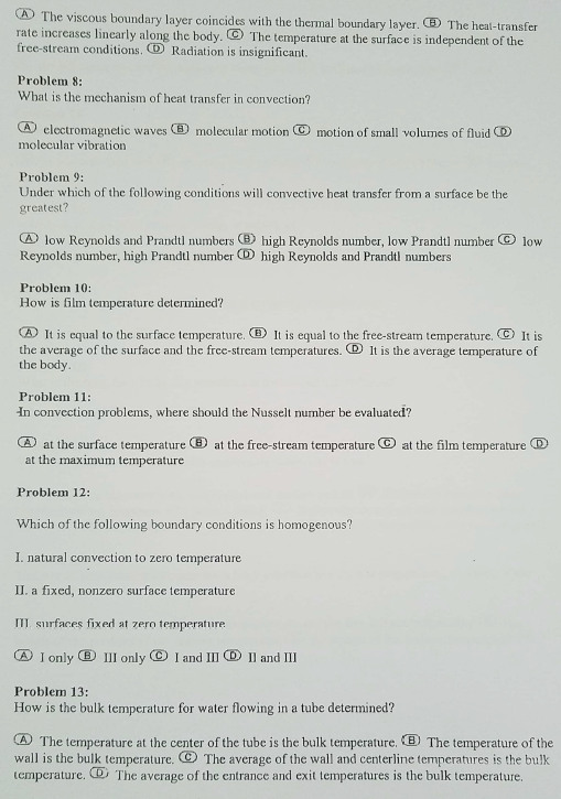 Solved Section 3:- Heat Transfer Problem 1: The heat | Chegg.com