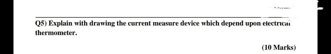 Solved (5) Explain With Drawing The Current Measure Device | Chegg.com