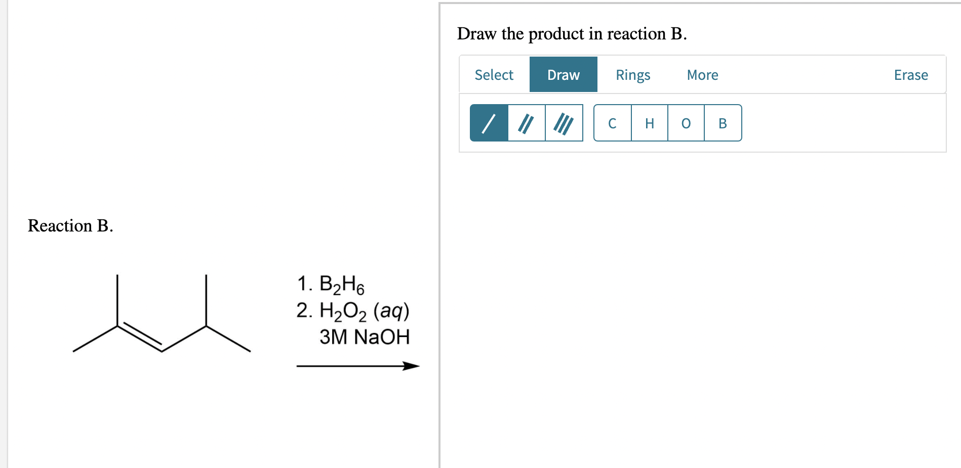 Solved Draw The Major Organic Product For Each Of The | Chegg.com