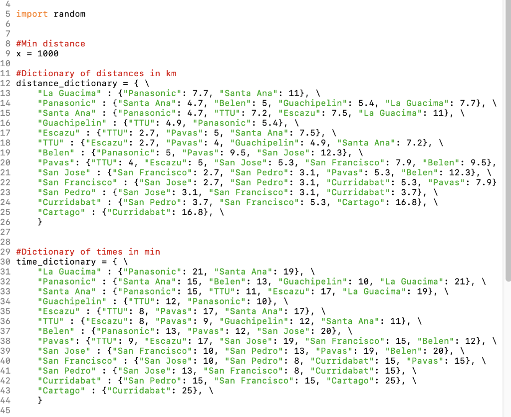 Solved Create a Python program using a STOCHASTIC APPROACH | Chegg.com