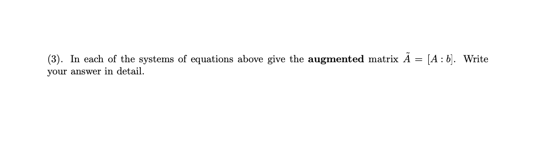 Solved Consider Systems Of Linear Equations A 2 0 2y Chegg Com