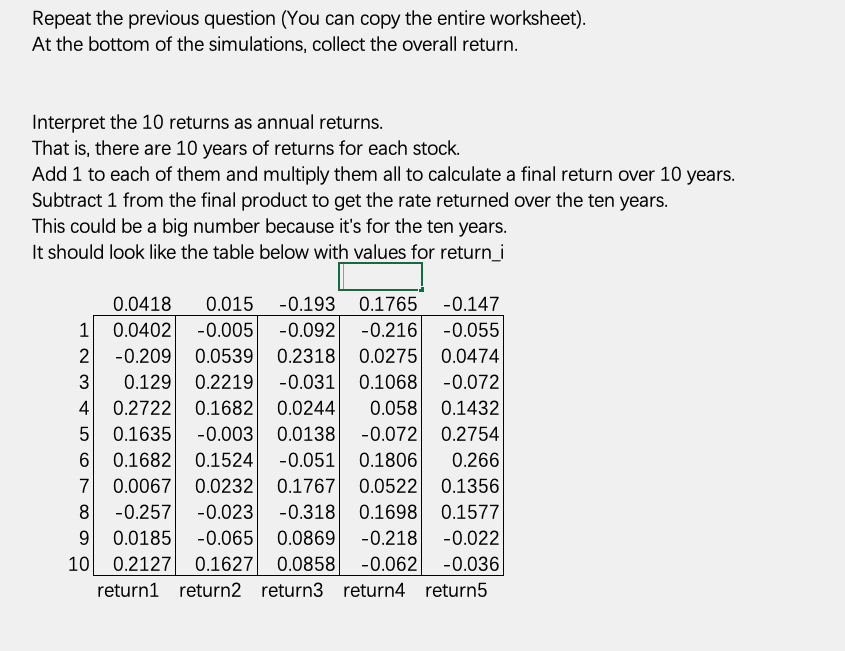 Solved practice data tables by making a simple chegg