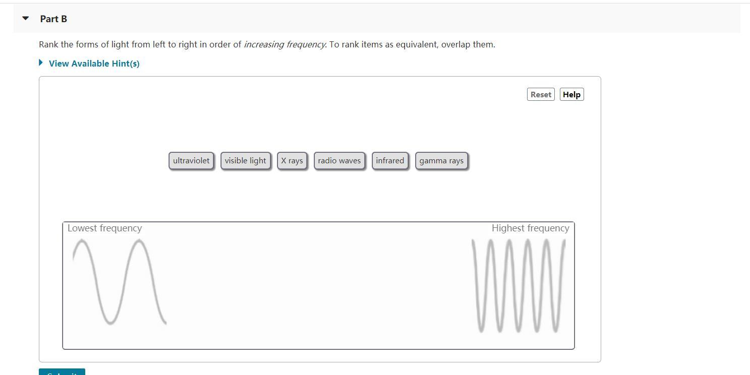 Solved Part A We divide the spectrum into