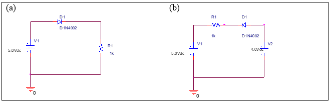 Solved analyze and calculate the voltage across the diode | Chegg.com
