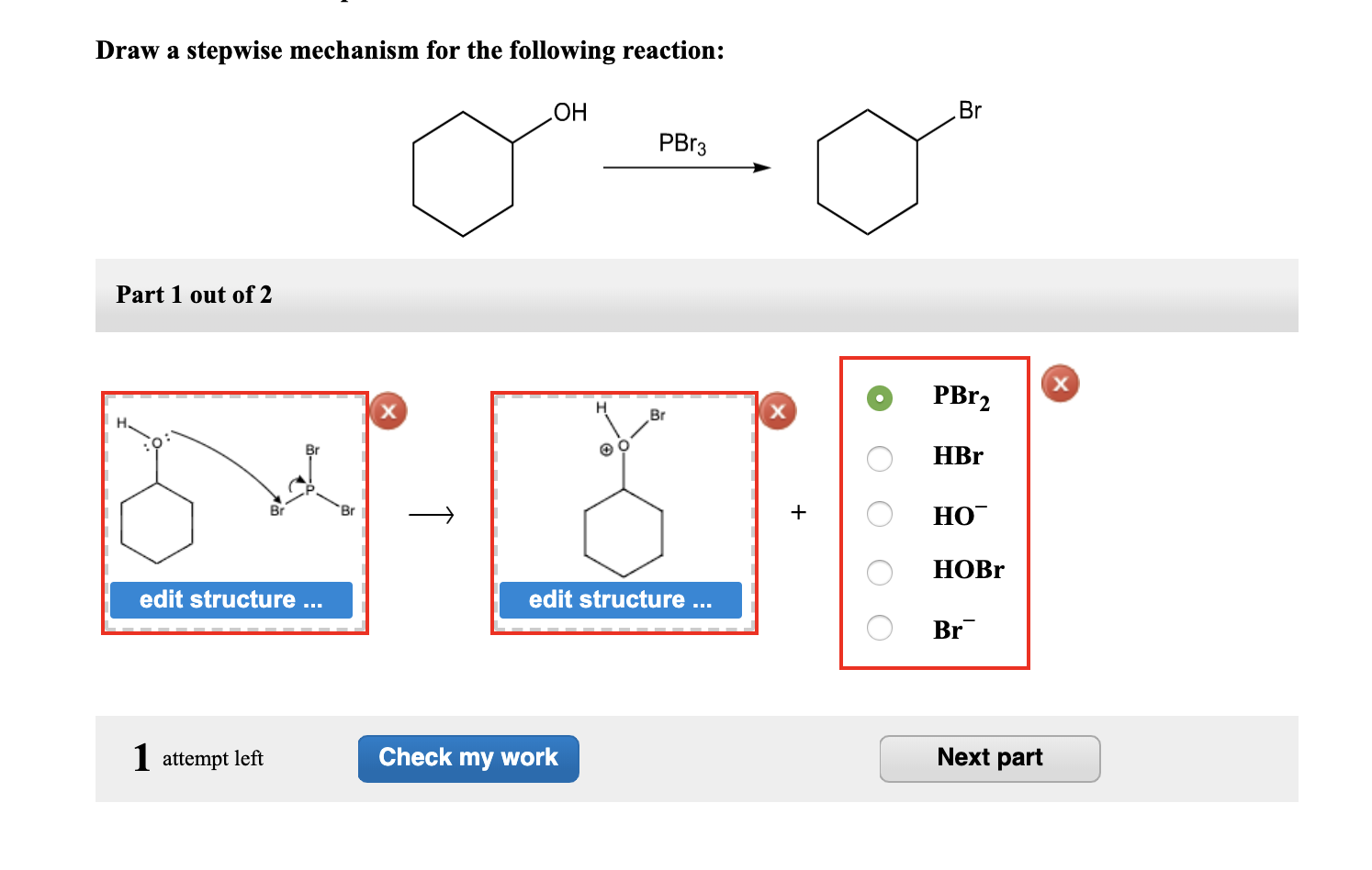 Solved Draw a stepwise mechanism for the following reaction: | Chegg.com