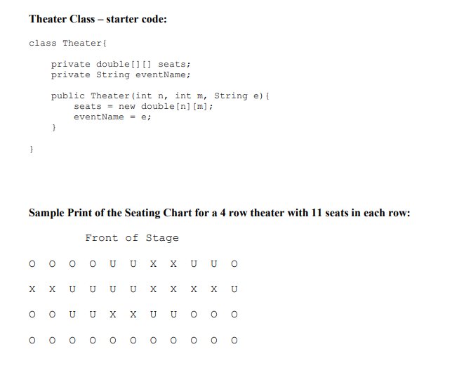 You will be designing a class that will represent the | Chegg.com