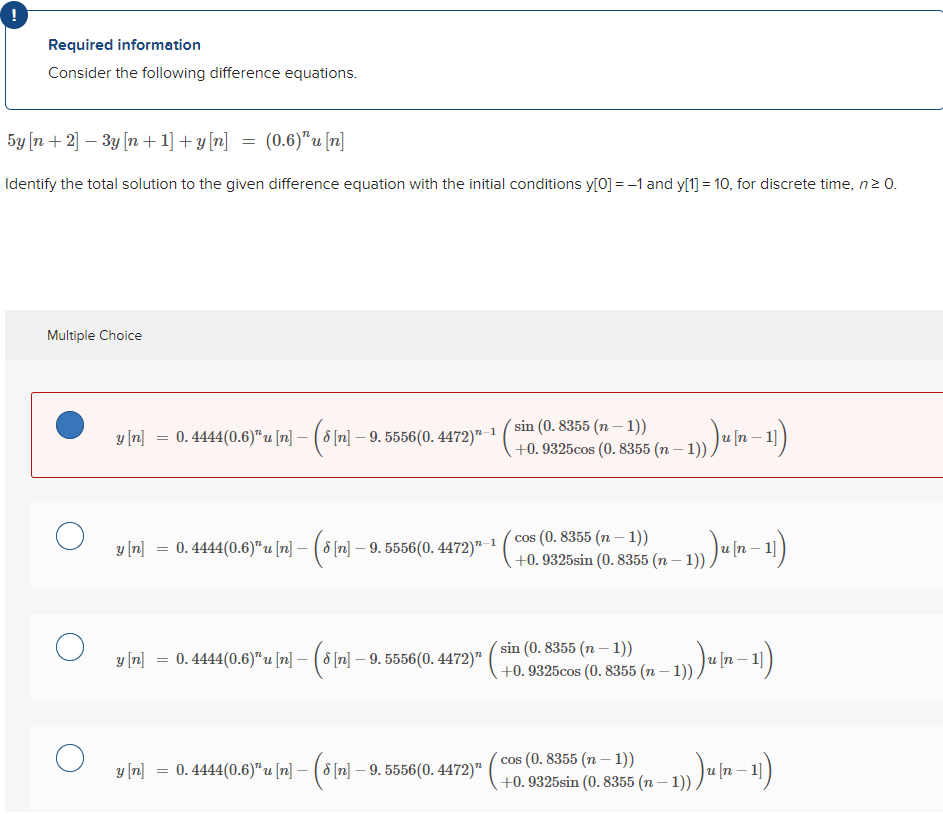 Solved Required information Consider the following | Chegg.com