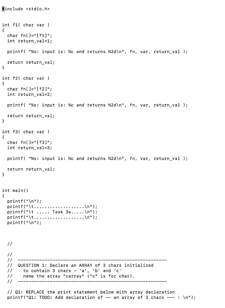 Solved See code 03_A_activity.c, in the code AND answer | Chegg.com