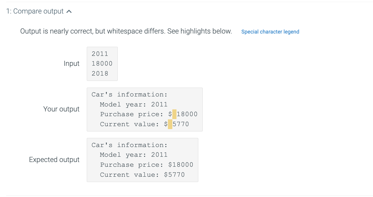 Solved Complete the Car class by creating an attribute | Chegg.com