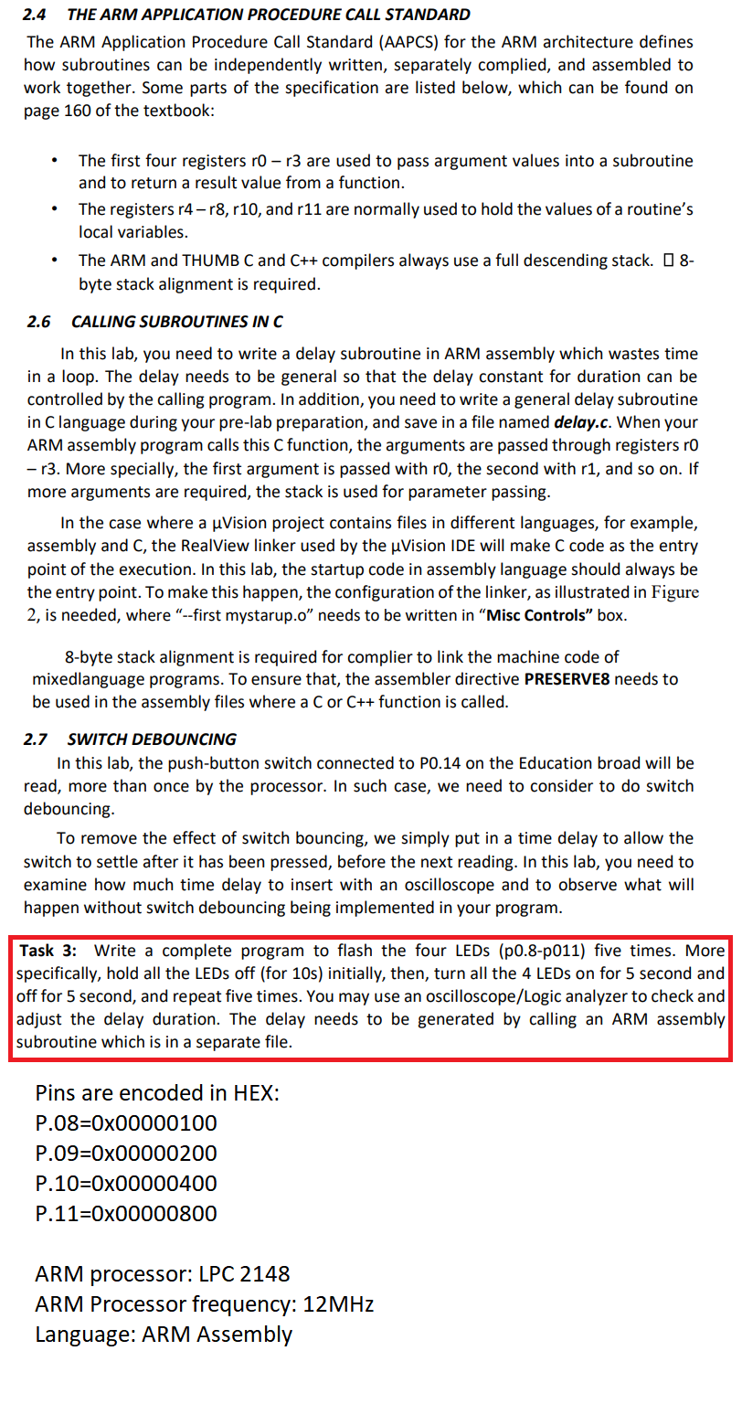 2.4 THE ARM APPLICATION PROCEDURE CALL STANDARD The